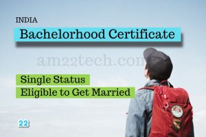 Bachelorhood Certificate India