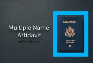 Same Name Affidavit