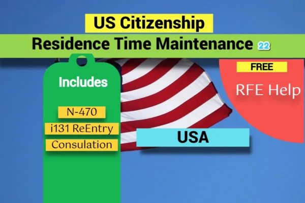 USA N-470 filing for green card 5 year residence maintenance