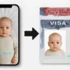 AI passport visa photo for infant, teenager and adults